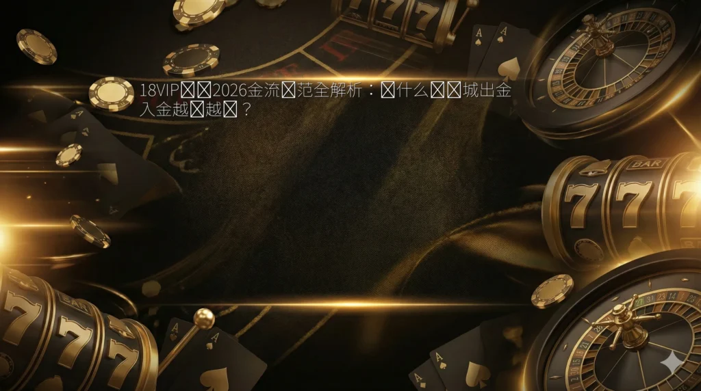 18VIP娱乐2026金流规范全解析：为什么娱乐城出金 入金越来越严？